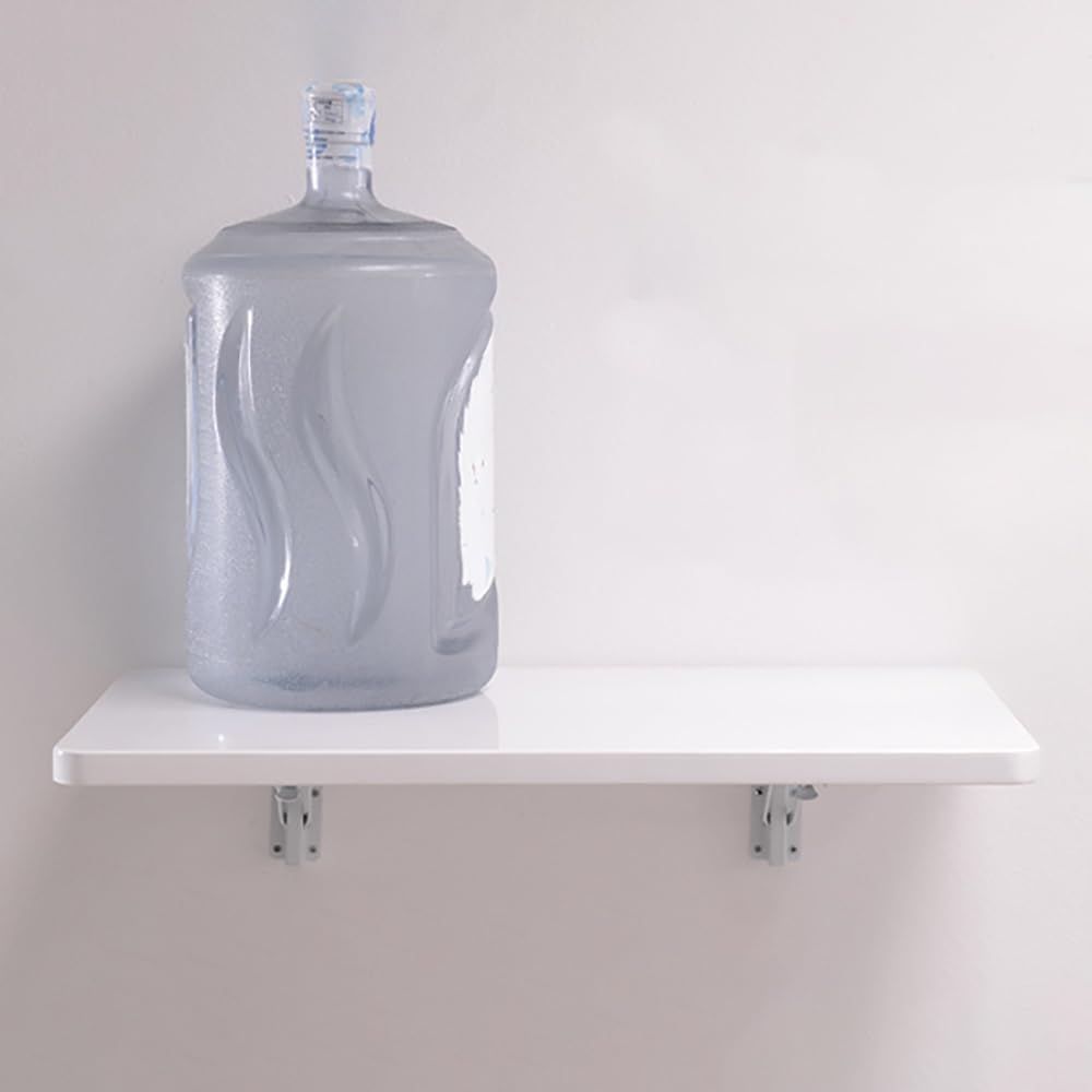 Składany naścienny stół do jadalni do małych przestrzeni, kompaktowy, 60 x 50 cm, do kuchni, gabinetu, pralni i baru, zajmuje mało miejsca, wszechstronny, łatwy w instalacji