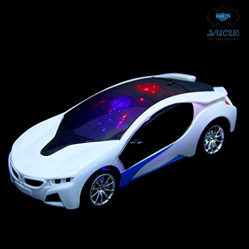 Image of LUCID...We Build Relations Car with 360' Ground Movement & 3D Light (Red, Blue, White Colour.)