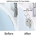 Bathtub Overflow Drain Cover - Silicone Bath Tub Drain Cover, Octopus Tub Overflow Drain Stopper with Suction Cups, Adds Inches of Water for Deeper Bath, Bathroom Spa Relaxing Accessory, Grey