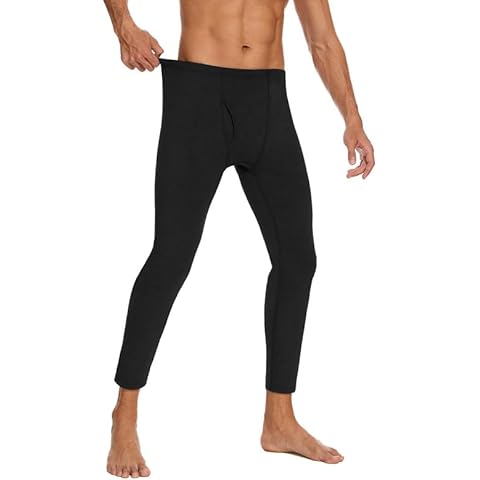 SIMIYA Men's Thermal Long Johns for Winter Cover