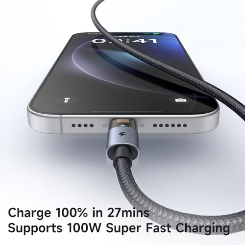 Image of Mcdodo USB-A to Type C Fast Charging Cable With WARP /DASH /VOOC /SuperVOOC /FLASH Charging Support, Compatible with OnePlus, Oppo, iPhone 15 & other Type C Smartphones & Devices