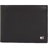 Tommy Hilfiger Porte-Monnaie Homme Eton Trifold Compartiment Monnaie, Noir (Black), Taille Unique