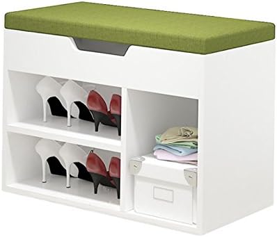 Amazon Co Jp Stardust エントランスベンチ 収納 シューズラック 靴 椅子 腰痛 玄関 座る チェアー 便利 家具 ご年配 女性 ブーツ Aタイプ グリーン Sd Entben A Gr Home Kitchen