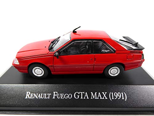 OPO 10 - Voiture Miniature Compatible avec Renault Fuego GTA Max 1991 1/43 (AQV1)