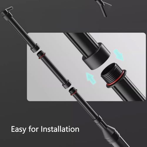 Image of Carefree Fish Aquarium Gravel Vacuum Sand Cleaner with 6Ft Pipe Fish Tank Water Changer Adjustable Length ABS(for 8~30Gal Tank)