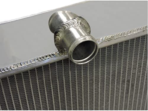 Miniatura 4 de Radiador de aluminio de 3 filas para 1955-1971 Jeep Willys CJ3 CJ5 CJ6 2.2L 3.1L l43.7L 3.8L 4.3L l6 GAS