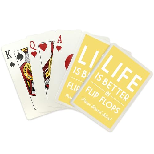 Lantern Press naipes póker con 52 cartas para adultos miniatura 2
