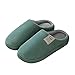 koperras Hausschuhe Herren Damen Pantoffeln Filzpantoffeln Memory Foam rutschfest Puschen Plüsch Wasserdicht Bequem Flatform Fußbett Strand Rutschen Sandalen Unisex Winter Baumwollpantoffeln