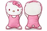 Hello Kitty Snuggle Pillow | Hello Kitty Home Goods | Hello Kitty Pillow Plush | Hello Kitty Pillow Cover Included | Pink/White | 15