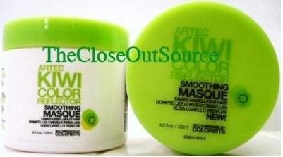 ARTec Kiwi Colorists Color Reflector Smoothing Masque, 4.2 Fl. Oz. / 125 mL. (2 Full Size Containers)(DISCONTINUED)