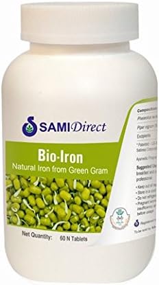SAMIDirect Bio-Iron Natural Iron 60 Tablets
