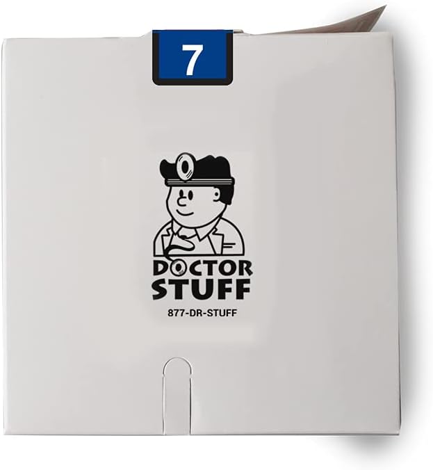 Doctor Stuff - File Folder Labels, Number 7, Tab Products 1306 Match - A1306 Series Chart Stickers, Purple, 1" x 3/4", #7, 500/Roll