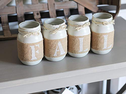 Autumn Elegance Mason Jar Centerpiece Set | Decorative Fall Decor for Mantels and Tables | Perfect Thanksgiving Gift for Moms - Image 2