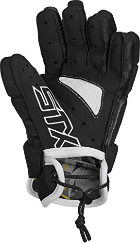 STX Lacrosse Stallion 50 Youth Gloves, Black, Small STX Lacrosse Stallion 50 Youth Gloves, Black, Small