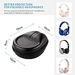 Stealodeal-Headset-Headphone-Carrying-Case-Earpads-Storage-Bag-Headphone-Pouch-Portable-Anti-Pressure