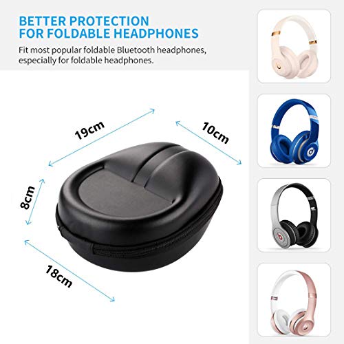 Stealodeal-Headset-Headphone-Carrying-Case-Earpads-Storage-Bag-Headphone-Pouch-Portable-Anti-Pressure