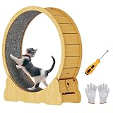 キャットホイール 猫用 組み立て式 11701-wood-XL