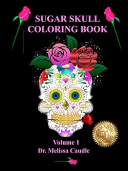 Hardcover Sugar Skull Coloring Book Volume 2 Book