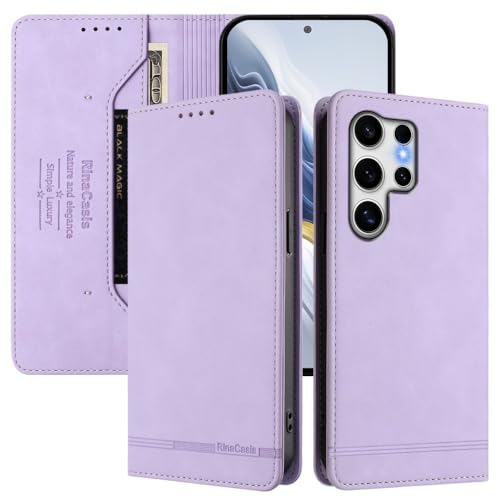 Housse cuir Samsung A72 violette pour simplifier vos sorties