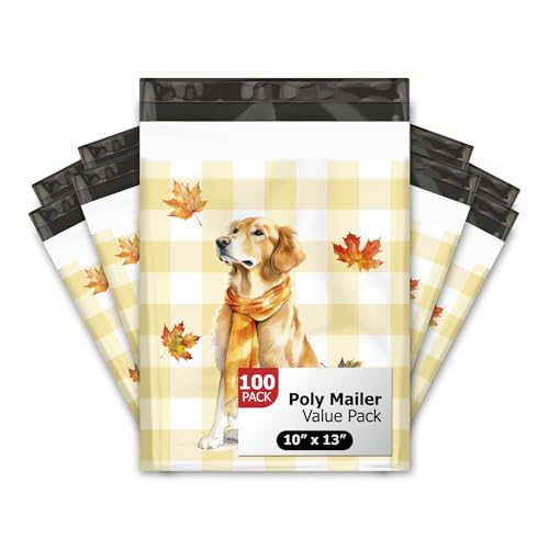 Pochettes d'expédition Golden Retriever indéchirables contre la pluie et les colis endommagés