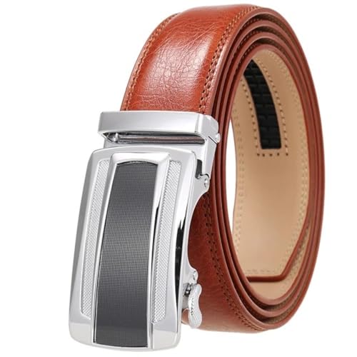 Luxury Belts for Mens Genuine Leather Automatic Buckle Fashion