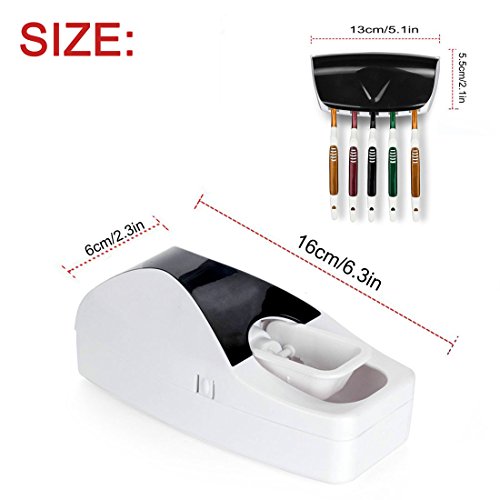 Newthinking, porta spazzolini con dispenser