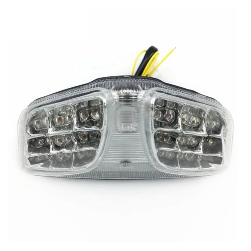 Feu arrière LED intégré clignotant transparent pour moto GSX-R600 GSX-R750
