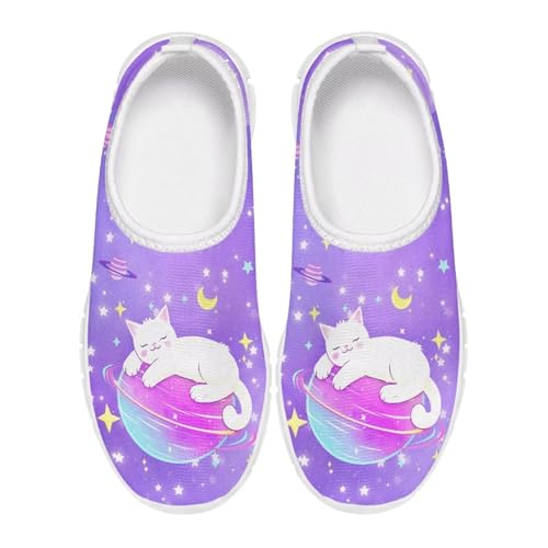 Toddler Girls Slip On Sneakers Little Girls Tennis Running Shoes Casual Walking Shoes