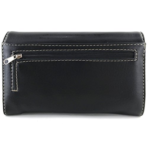 Justin West Sunflower Floral Embroidery Western Rhinestone Cross Conceal Carry Messenger Bag Purse4