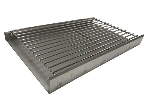 DIY Brick BBQ Heavy Duty Charcoal Grate & Ash Tray 67cm in width in Stainless Steel