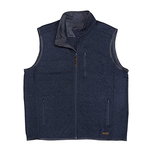 Image of Smith's Workwear mens Full Zip Sweater Fleece Vest