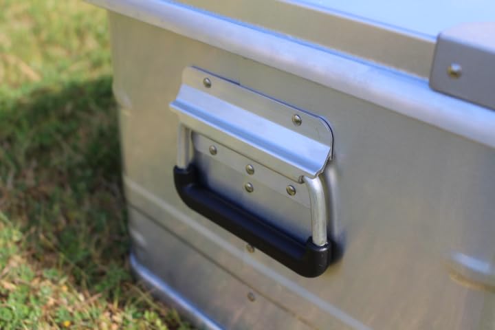 Amazon.co.jp: スタッキング アルミコンテナボックス 29L ガレージ