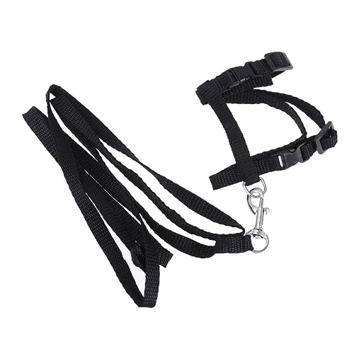 HOLIDYOYO Pet Cat Harness Traction Rope Safe Walking Leash for Indoor Outdoor Cats Adjustable Nylon Collar Leash