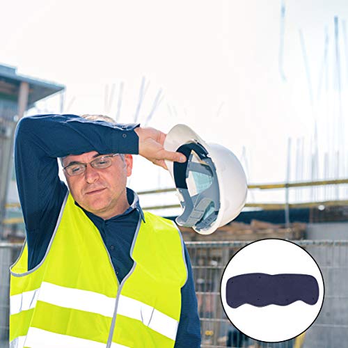 ULTECHNOVO 5 PeÃ§as Esponja de Sweatband de ChapÃ©u Duro ReutilizÃ¡vel Sweatband Protetores de Suor