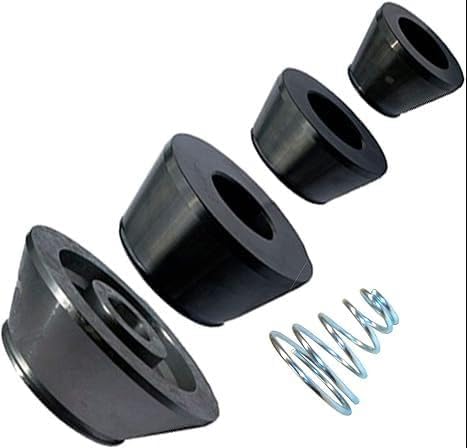 Wheel Balancer 5 Piece Professional Passenger Car/Light Truck Tapered Cone Set - Fits Accuturn, Coats, Mondolfo Ferro, Norton, Snap-On & Sun Models with 28mm Shaft
