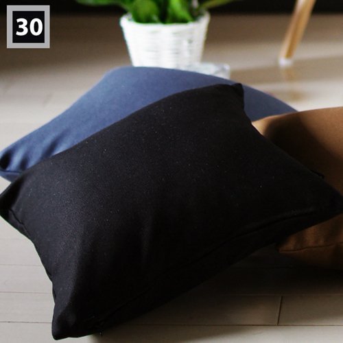 ブラッククッションカバー 2枚セット Amazon.co.jp: The HomeCentric 装飾 ブラック クッションカバー 2個