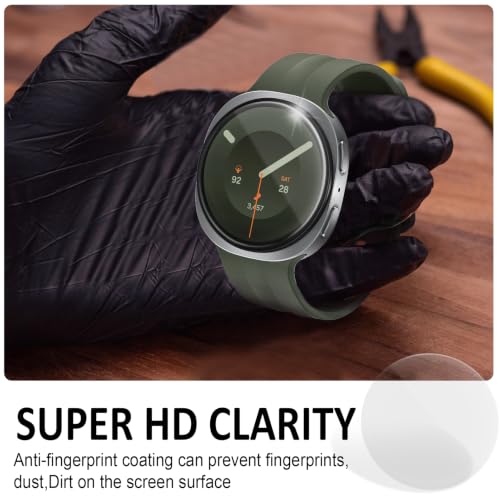 Image of SPGUARD For Samsung Galaxy Watch 9 /8 44mm Screen Protector [4-Pack]