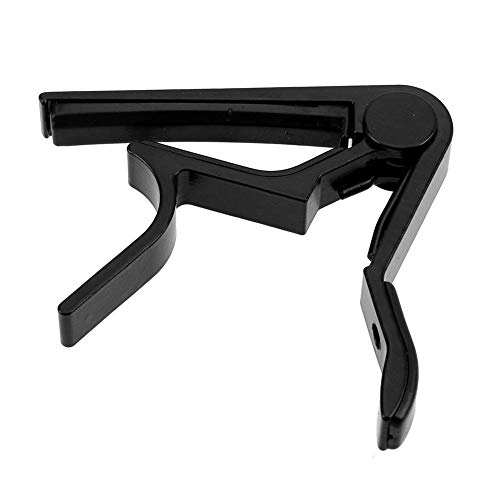 U/K Alloy Tune Clamp Key Trigger Capo pour guitare électrique acoustique Noir - Les Beatles, Paul McCartney, John Lennon, RIngo Starr, George Harrison U/K Alloy Tune Clamp Key Trigger Capo pour guitare électrique acoustique Noir