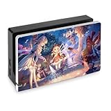 Switchドック専用カバー 可愛い キャラクター柄 原神 イラスト クレー 宵宮 蛍 花火 スイッチドック専用 耐久性 軽量 薄型 保護ケース 散熱良い 全面保護 傷防止 キズ隠し アクセサリー 指紋/傷/汚れ/防塵 手触り/ 精密 取り付け簡単