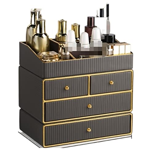 Caja de maquillaje, organizador de maquillaje, tipo de cajón, caja de almacenamiento de cosméticos de escritorio, organizador de maquillaje de múltiples capas, organizador de maquillaje (color: G