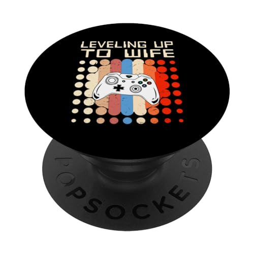 Leveling Up To Frau Gaming Verlobung Braut Ankündigung PopSockets mit austauschbarem PopGrip Leveling Up To Frau Gaming Verlobung Braut Ankündigung PopSockets mit austauschbarem PopGrip