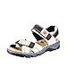 Rieker Damen 68851 Sandalen, Crema Champignon, 37 EU