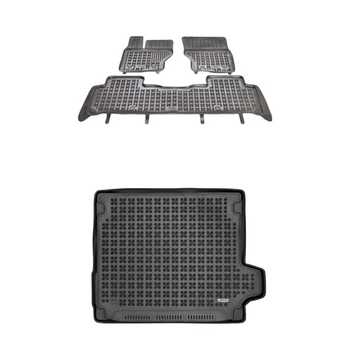 Tapis de coffre et sol caoutchouc Range Rover Sport II tapis voiture antiderapant MOTOS 2013-2022
