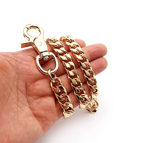 Image of newtro Wallet Chain Men Women Boy Girl, Biker Motorcycle Pants Jean Punk Long Key Chain Black Gold Silver 26 Types