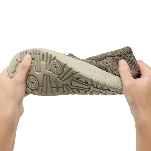 Image of Mens Wide Shoes Casual Slip On Shoes for Men - Men Loafers Wide Comfortable Boat Shoes with Arch Support