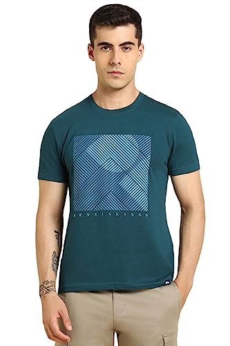 Image of Dennis Lingo Men's Cotton Solid T-Shirt