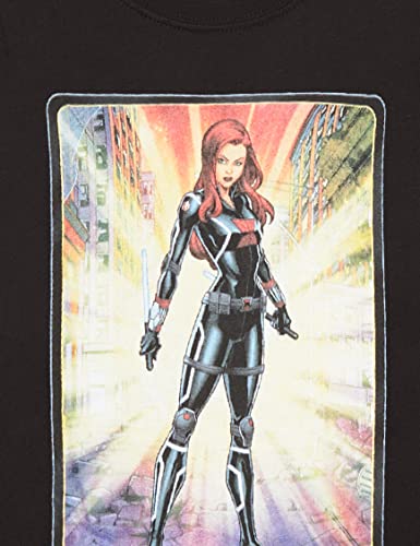 Marvel Girl's The Black Widow T-Shirt2