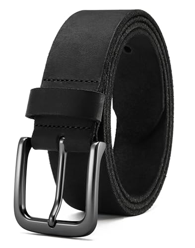 CHAOREN Gürtel Herren Leder, 38mm Echtledergürtel aus...