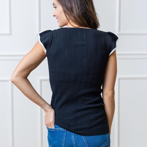 Image of Hope & Henry Women's V-Neck Sweater Tank