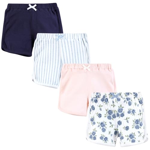 Pantalones cortos de bebé unisex, ropa ligera de verano en lote de 4